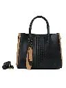 Bolso LB Tipo Tote Aria Negro Camel