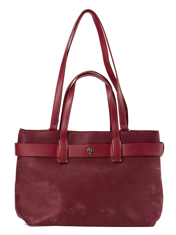 Bolso Tipo Tote LB Carola Burdeos