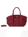 Bolso LB Tipo Hobo Marcela Burdeos