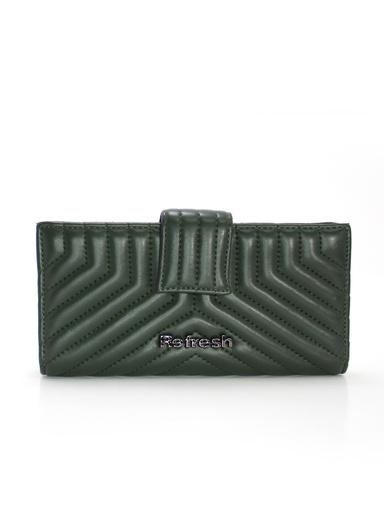 [86634KAK] Billetera Juvenil Refresh Tronics - Verde Musgo