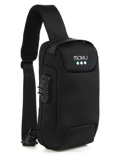 Bolso De Espalda Molvu Go Mini Negro