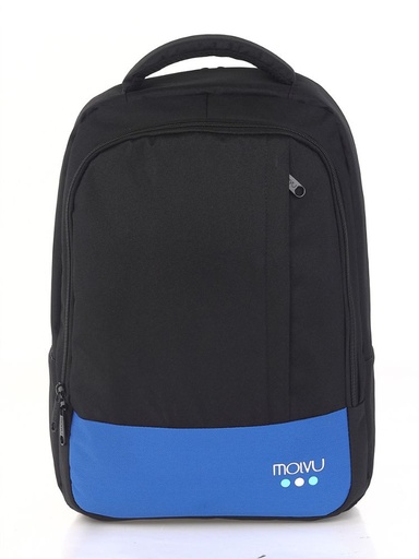 Mochila Molvu U2 Negro Azul