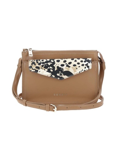 Bolso Gorétt Tipo Bandolera Pardo Gena