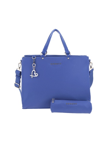 Bolso Satchel Azul Gorett Cibelle