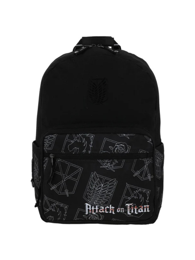 
Mochila Negra Attack On Titan 1818 Manke