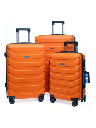 
Set De Maletas Molvu Anaranjadas