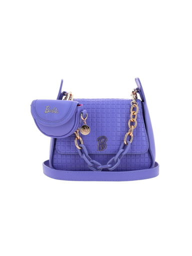 [BR24109-U] 
Bolso Baguette Morado Barbie by Gorett Chiara