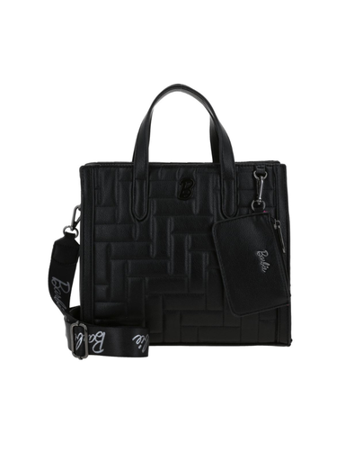 Bolso Satchel Negro Barbie By Gorett Lorena