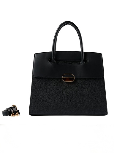 Bolso LB Satchel Amanda Negro