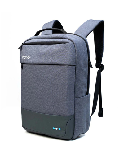[B11-2] Mochila Molvu B11 Gris Claro