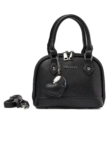 [MAD-A199-BK] Bolso Madelin Tipo Bandolero Zarita Negro