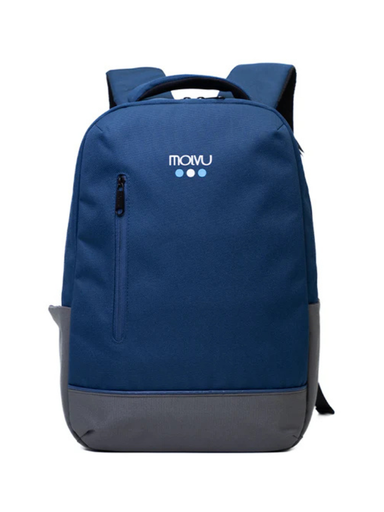 [U4-92] Mochila Molvu U4 Azul con Gris