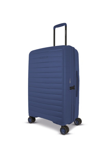 [E111185-424/20] Maleta Swissbrand Leeds Deep Blue 20"