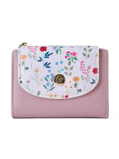 [LBW2607LIL] Billetera Pequeña Para Dama Damaris Lila